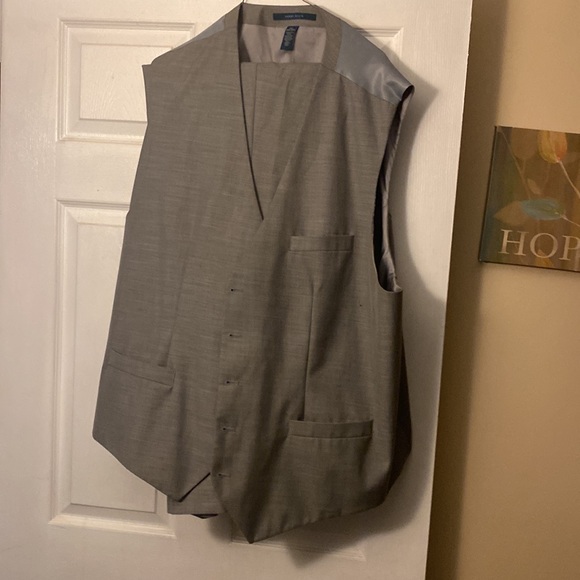 Perry Ellis vest and pants set 2xl tall pants 46x34 - Picture 6 of 6
